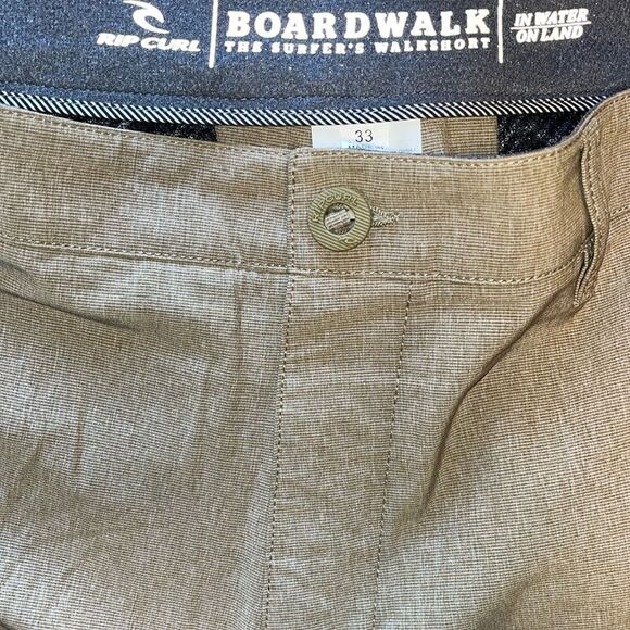 EXCELLENT CONDITION MEN’S RIPCURL BOARDWALK SURFER’S WALKSHORT SIZE 33 - Picture 11 of 11
